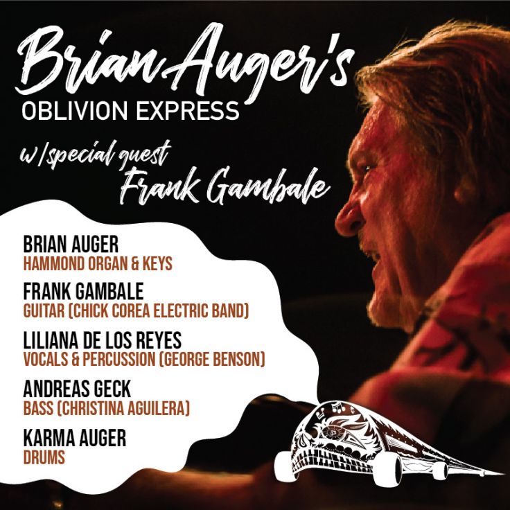 JazzRock Keyboardist Brian Auger to Embark on a Spring Tour In