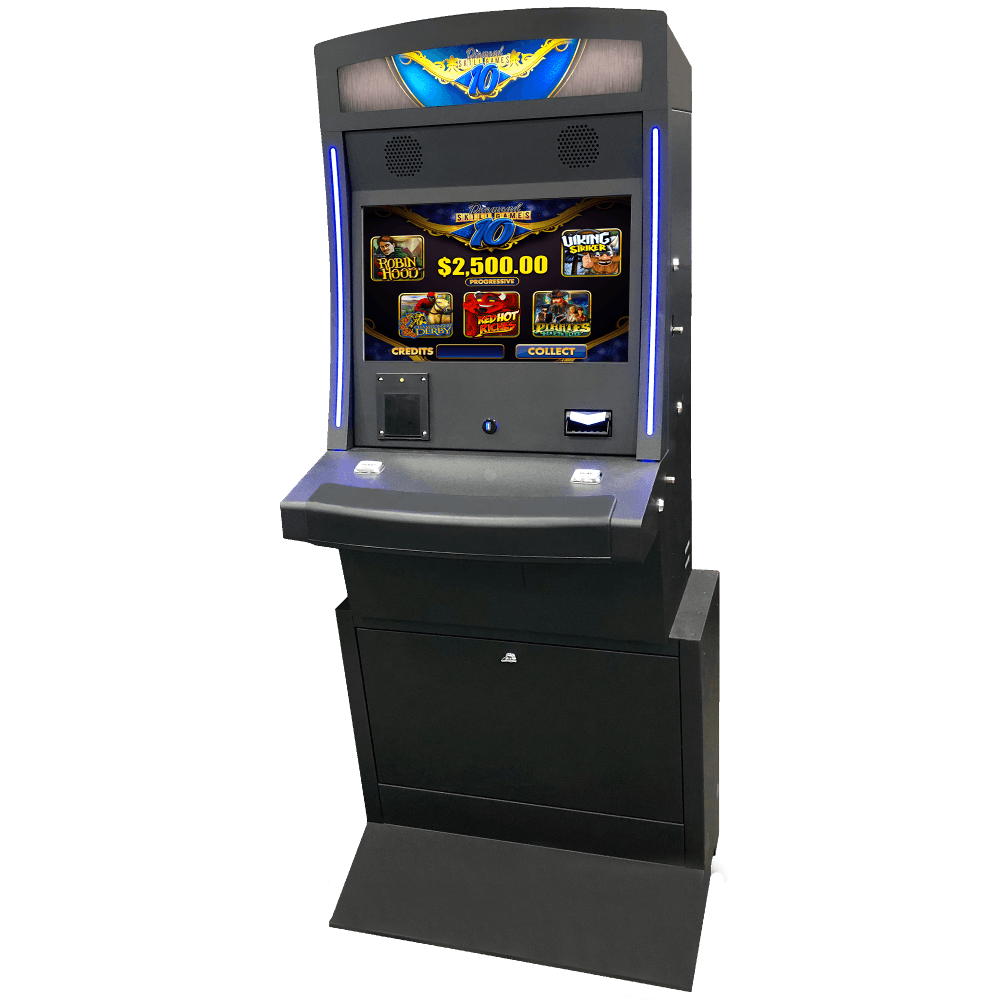 Upright gaming machine is a perfect fit for premium metal 8