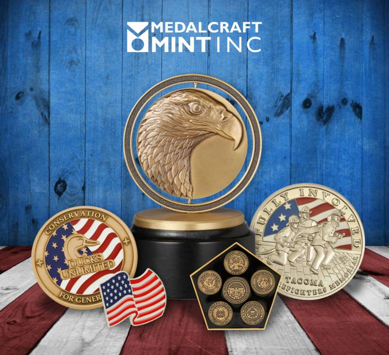 High-quality award medals are made in the USA -- Medalcraft Mint | PRLog