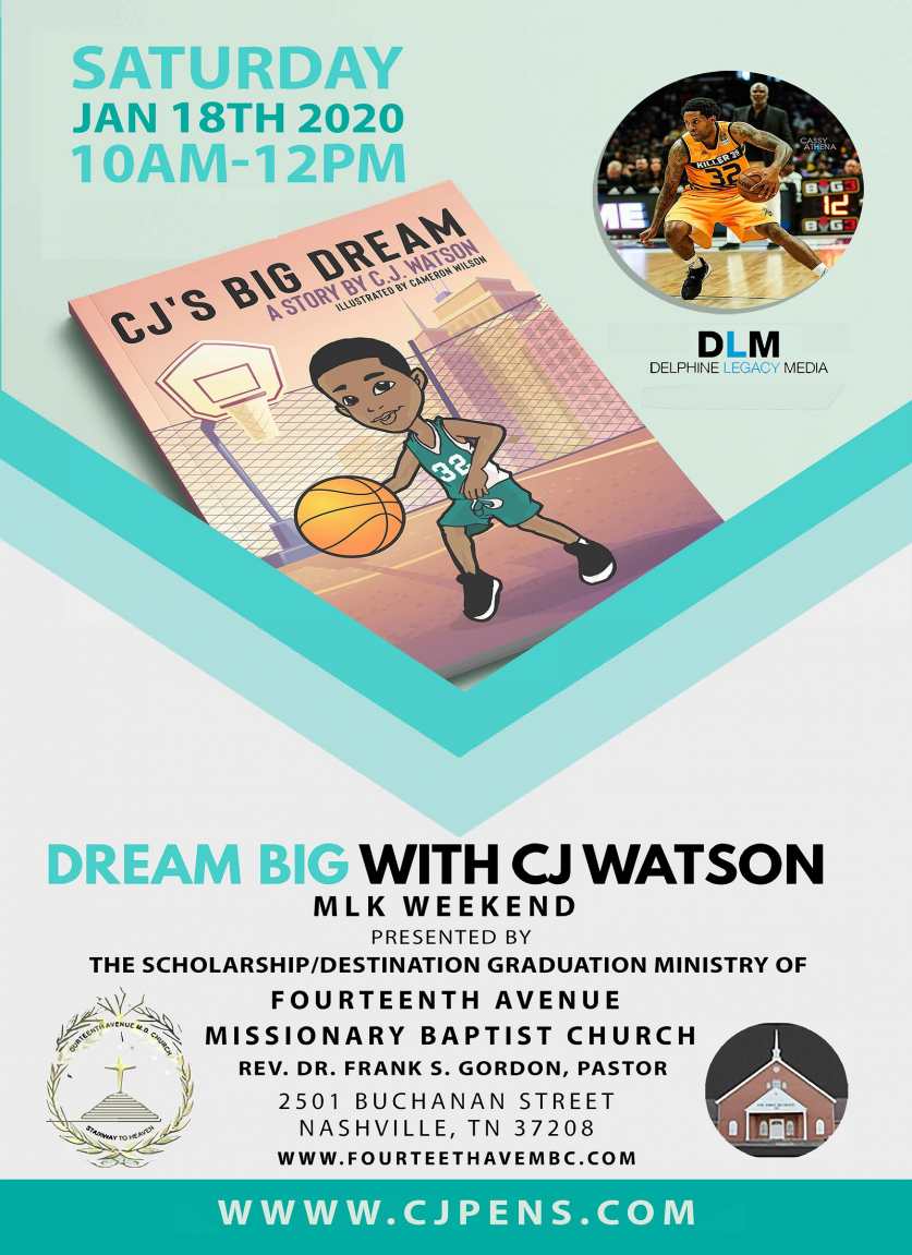 Former NBA Player CJ Watson & Author of "CJ's Big Dream ...