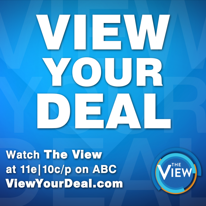 Pocket Socks® featured on View Your Deals on ABC's The View It's All