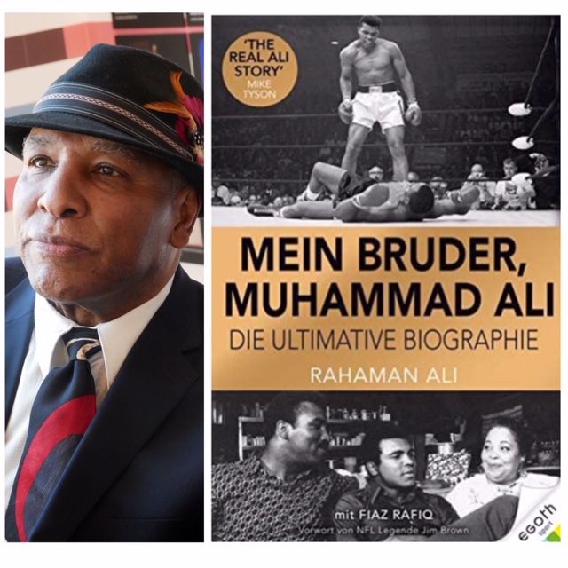 RockBrash Promotions Announces German Edition Release Of Rahaman Ali's New Book My Brother Muhammad Ali -- RockBrash Promotions