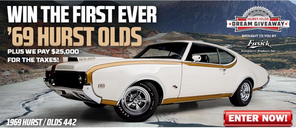 Don't Miss Your Last Chance to Win The First 1969 Hurst/Olds Ever Produced! -- New Beginning Children's Homes