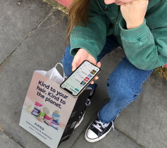 Use your bag around London & earn conscious coins