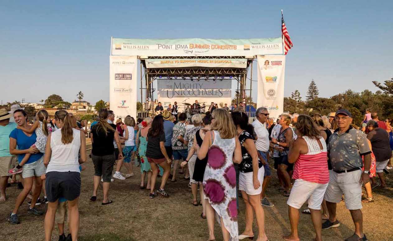 Point Loma Summer Concert's Fall Back Funk Forward Concert Coming to