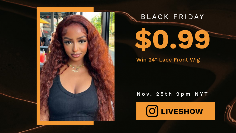 Look No Further, Sunber Black Friday Wig Sale & Brand Day in